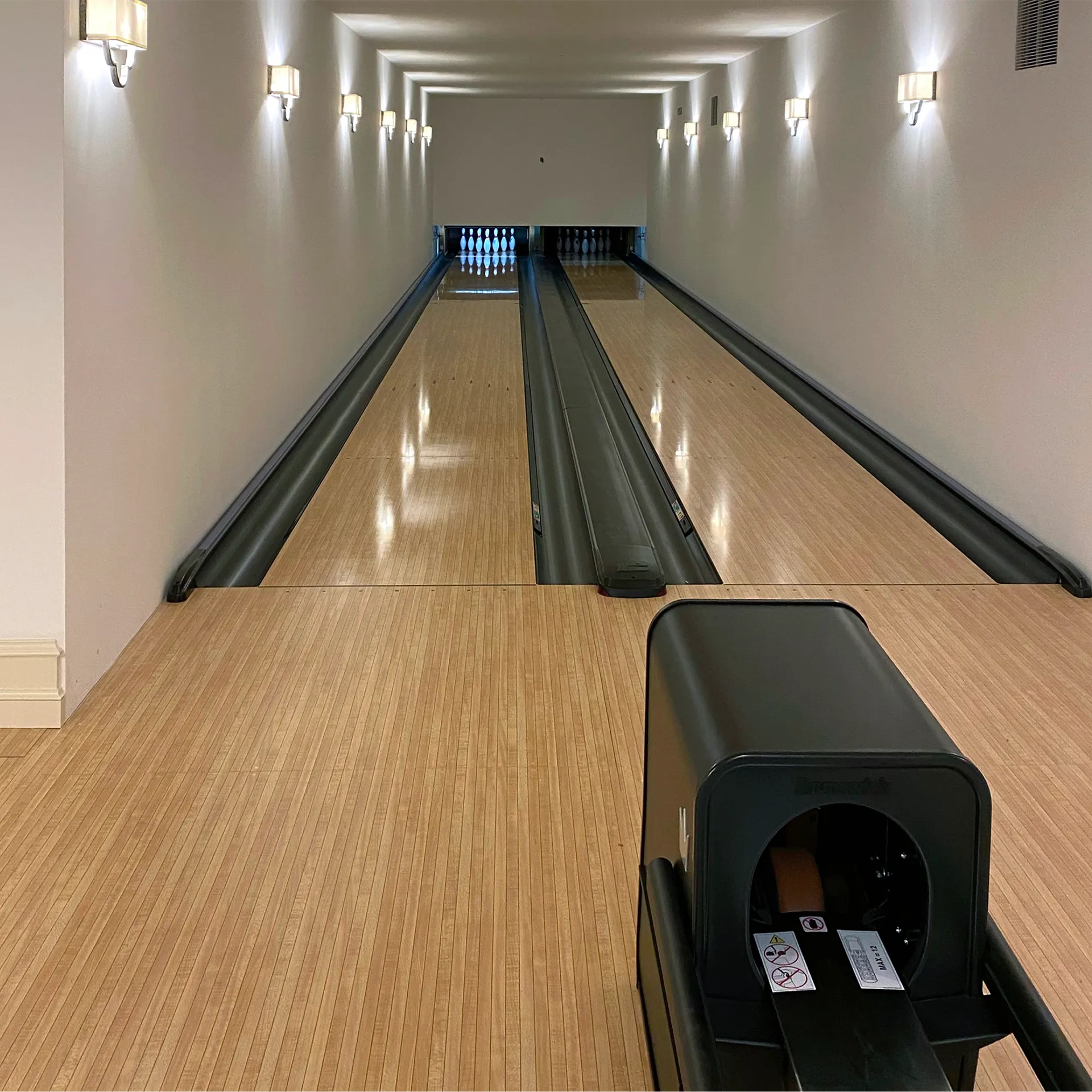 Bowling alley.