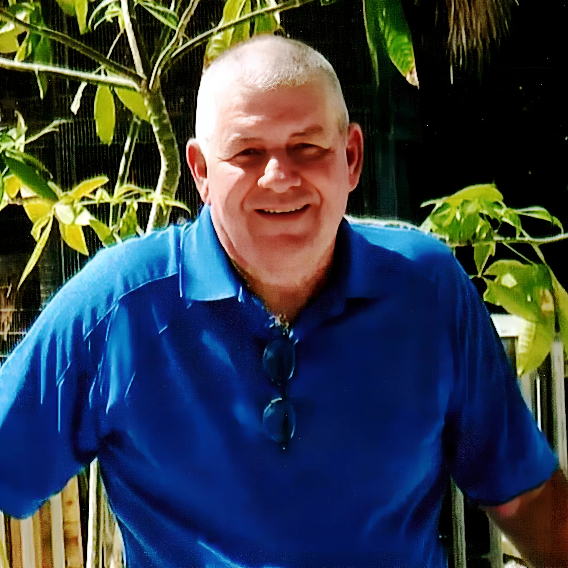Portrait of Matthew Caldwell's grandfather.